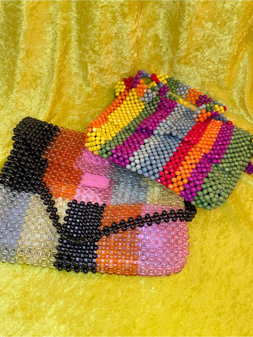 Multicolor Beaded Women’s Shoulder Bag, and messenger bag